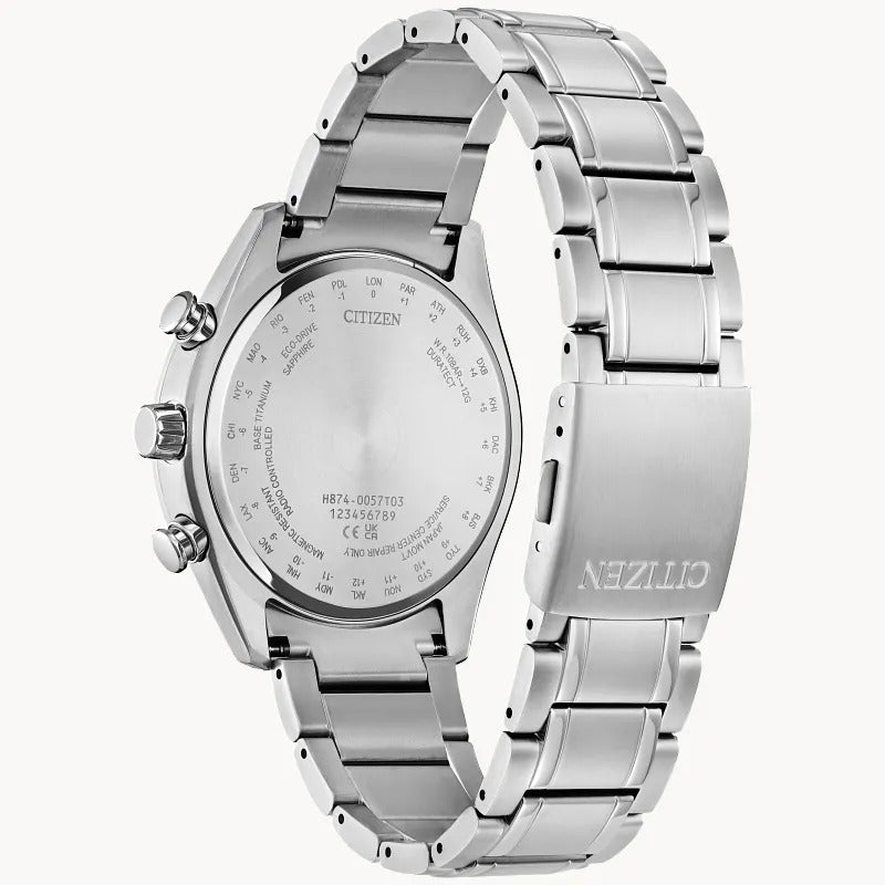 Citizen Tsuki-yomi A-T Moonphase 43mm Eco-Drive Watch 