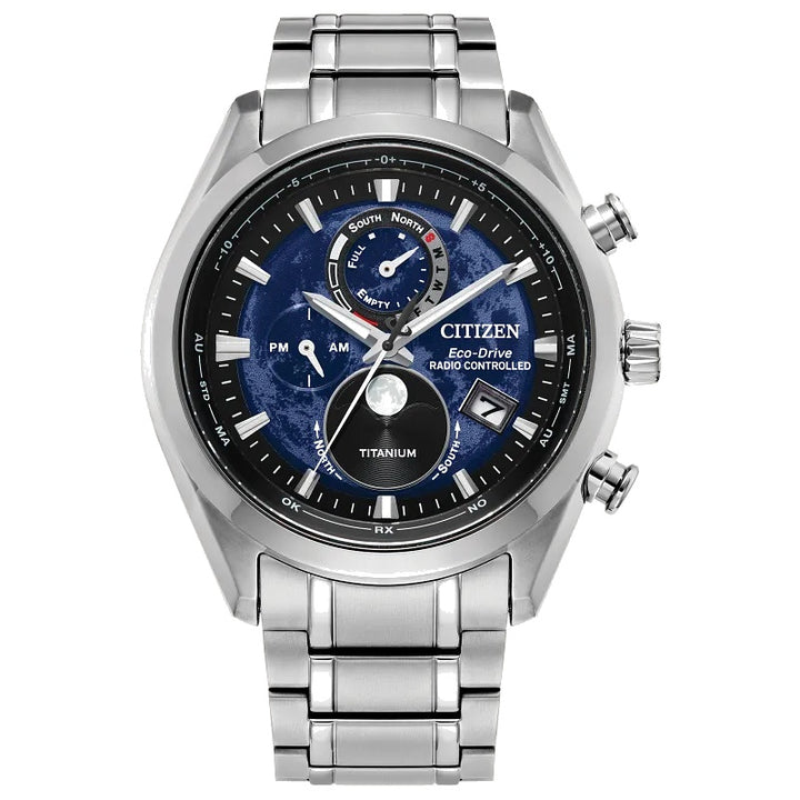 Citizen Tsuki-yomi A-T Moonphase 43mm Eco-Drive Watch 