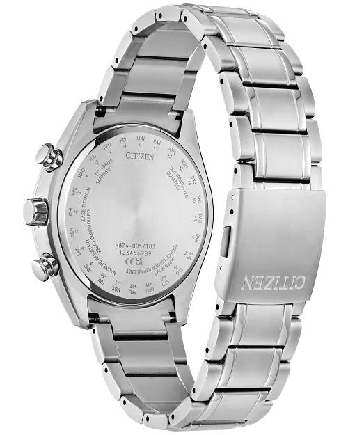 Citizen Tsuki-yomi A-T 43mm Eco-Drive Watch 
