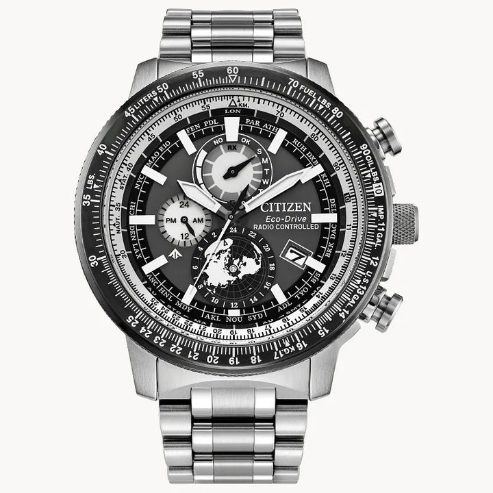 Citizen Promaster Geo Trekker 46mm Chronograph Eco-Drive Watch 