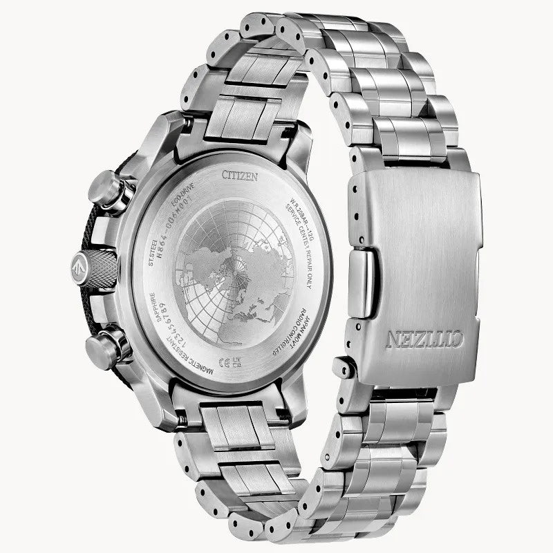Citizen Promaster Geo Trekker 46mm Chronograph Eco-Drive Watch 