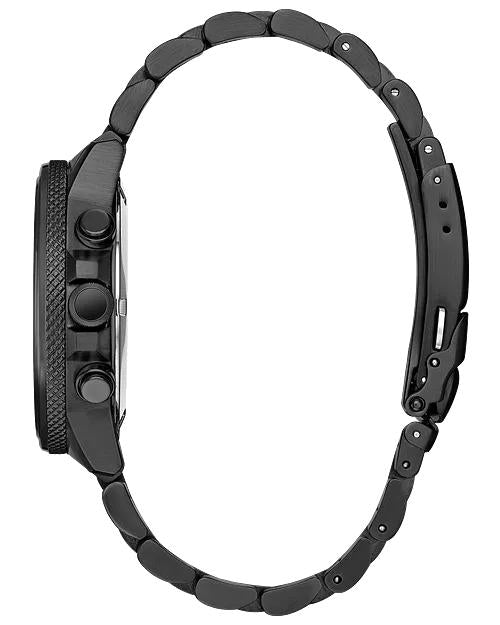 Citizen Black Panther 42mm Eco-Drive Stainless Steel Watch CA0297-52W