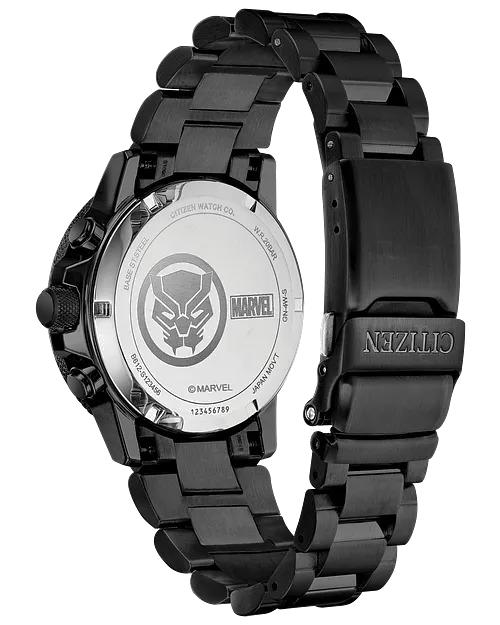 Citizen Black Panther 42mm Eco-Drive Stainless Steel Watch CA0297-52W