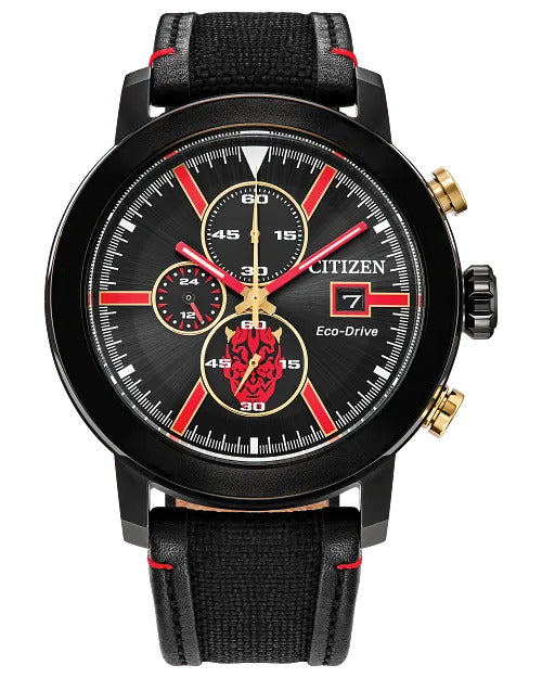 Citizen Darth Maul 44mm Eco-Drive Stainless Steel Watch 