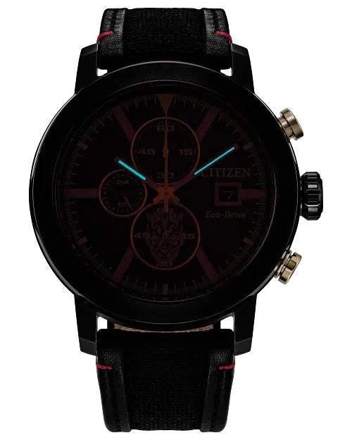 Citizen Darth Maul 44mm Eco-Drive Stainless Steel Watch CA0766-02W