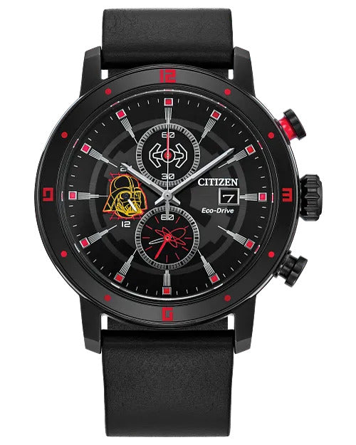 Citizen Darth Vader 44mm Eco-Drive Stainless Steel Watch 