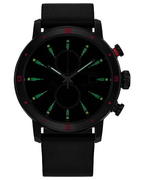 Citizen Darth Vader 44mm Eco-Drive Stainless Steel Watch 