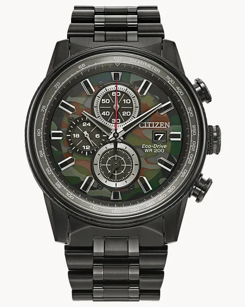 Citizen Nighthawk 43MM Eco-Drive Watch. CA0805-53X.