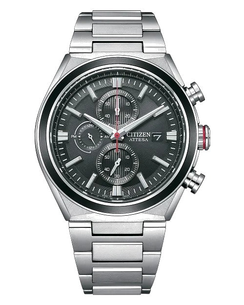 Citizen Attesa 41mm Eco-Drive Super Titanium Watch 