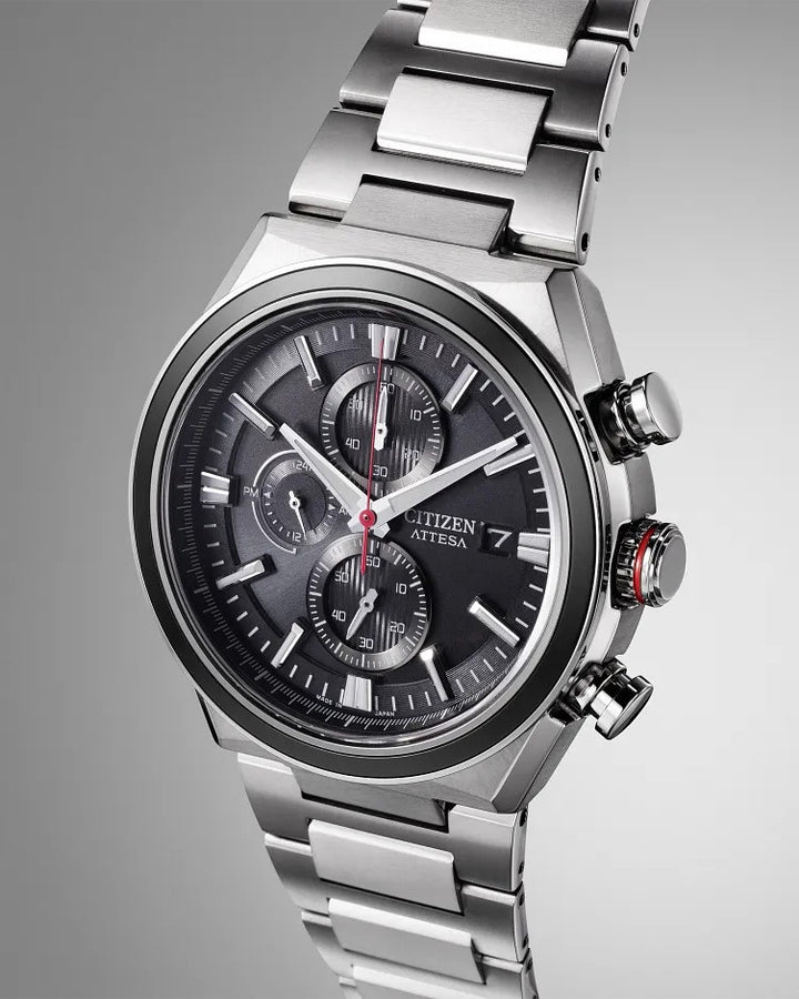 Citizen Attesa 41mm Eco-Drive Super Titanium Watch 