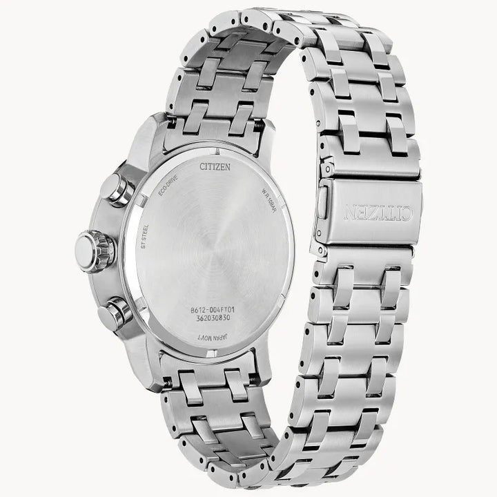 Citizen Brycen 44mm Eco-Drive Chronograph Watch. CA0851-56X.