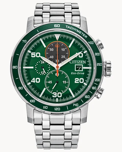 Citizen Brycen 44mm Eco-Drive Chronograph Watch. CA0851-56X.