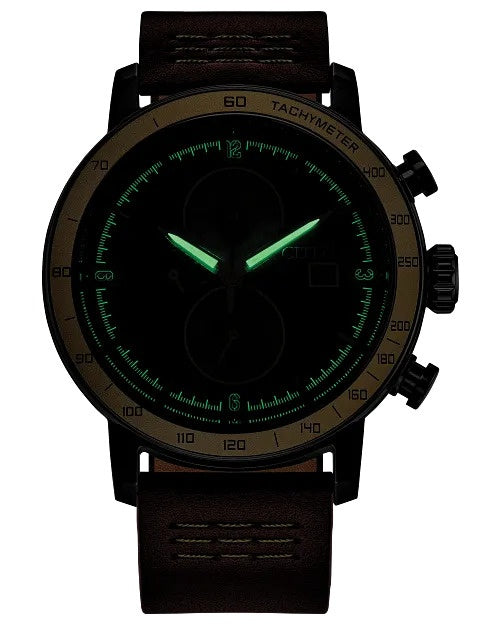 Citizen Mandalorian 44mm Eco-Drive Stainless Steel Watch 