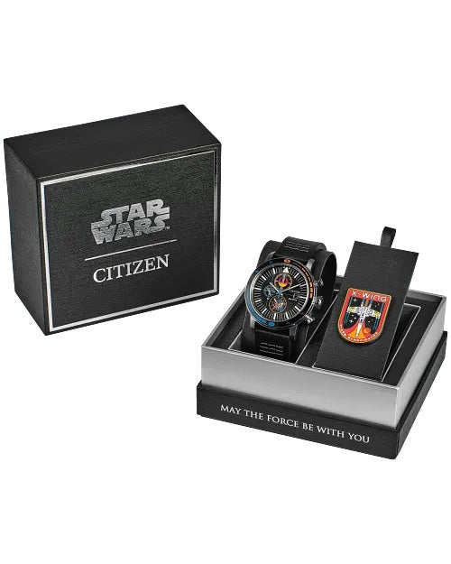 Citizen Rebel Starfighter 44mm Eco-Drive Stainless Steel Watch CA0870-43W