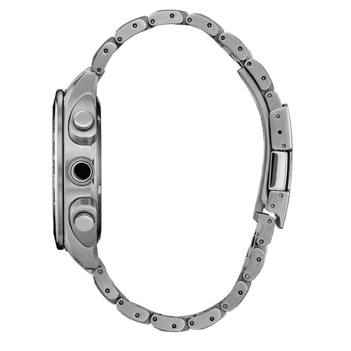 Citizen Carson 43mm Eco-Drive Stainless Steel Watch 