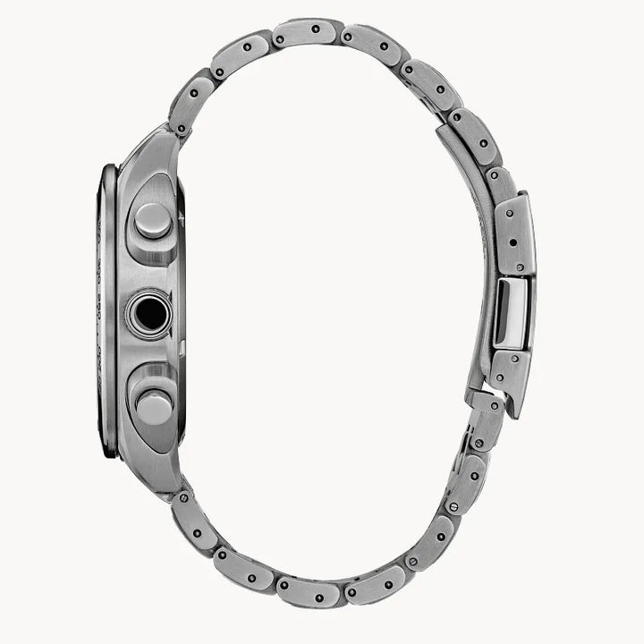 Citizen Carson 43mm Eco-Drive Stainless Steel Watch 