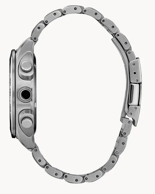 Citizen Carson 43mm Eco-Drive Stainless Steel Watch 