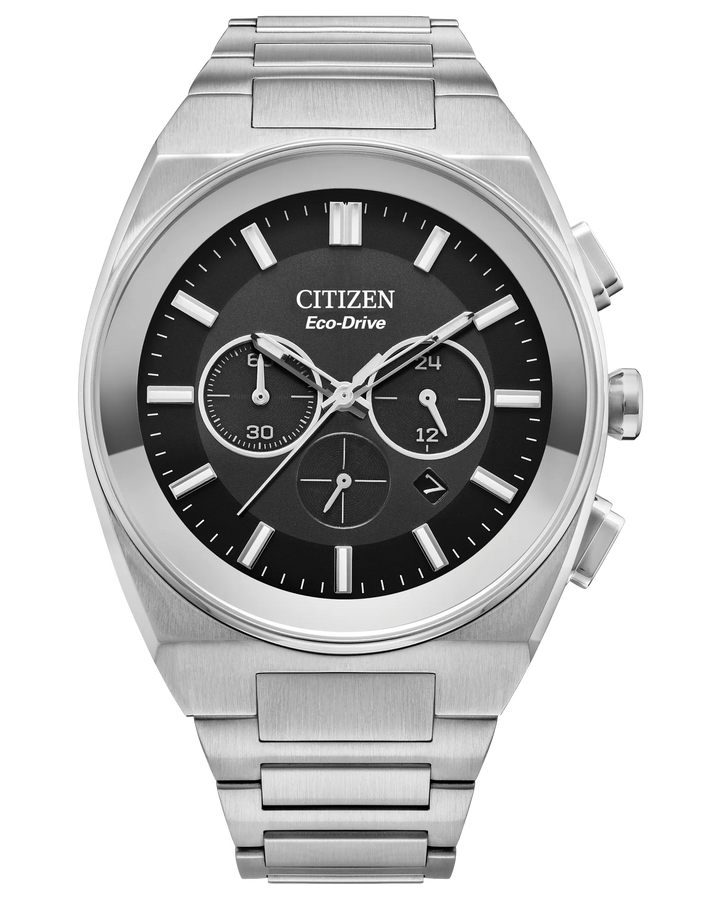 Citizen Axiom SC 43mm Eco-Drive Chronograph Watch 
