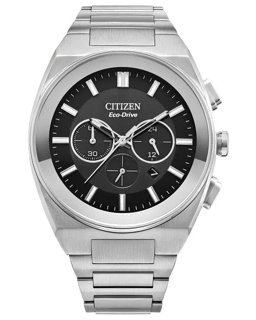 Citizen Axiom SC 43mm Eco-Drive Chronograph Watch 