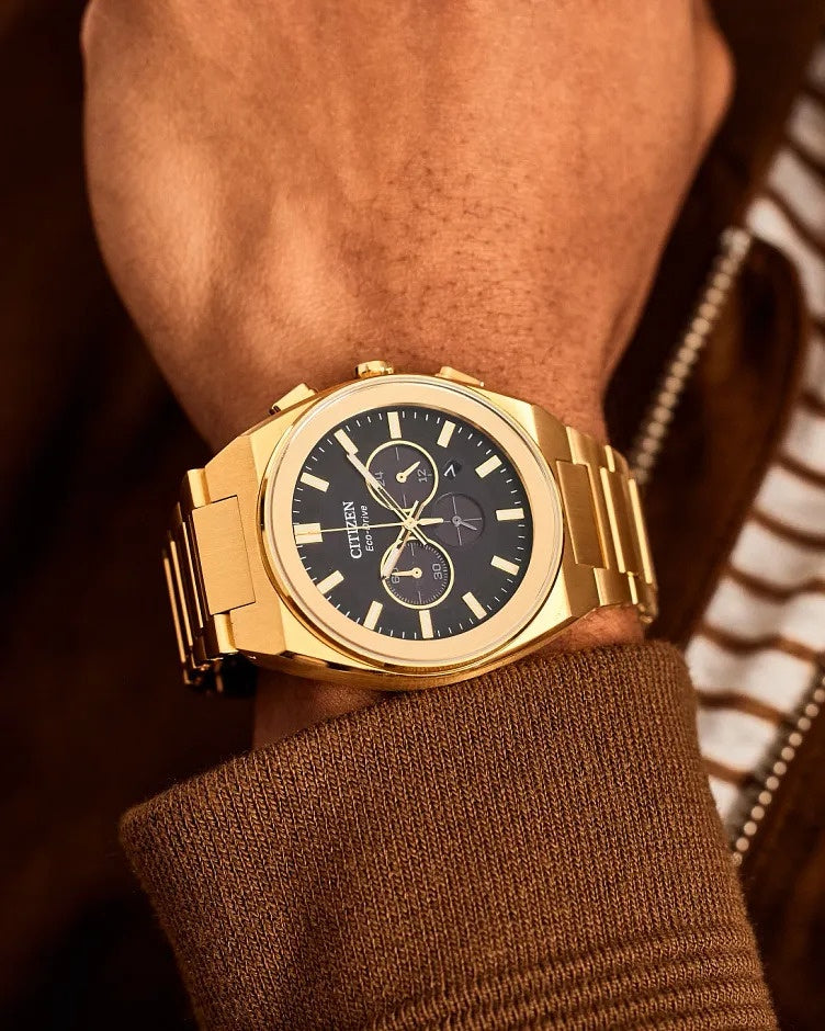 Citizen Axiom SC 43mm Eco-Drive Chronograph Watch 