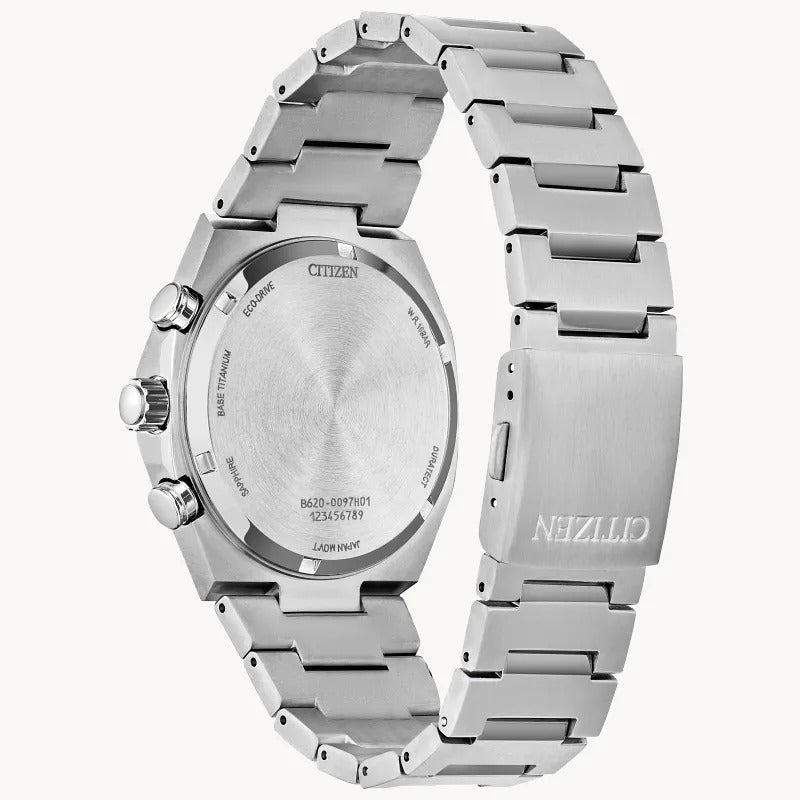 Citizen Zenshin Chrono 42.5mm Eco-Drive Super Titanium Watch 