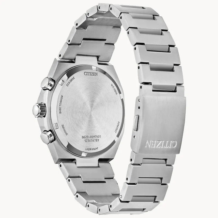 Citizen Zenshin Chrono 42.5mm Eco-Drive Super Titanium Watch 
