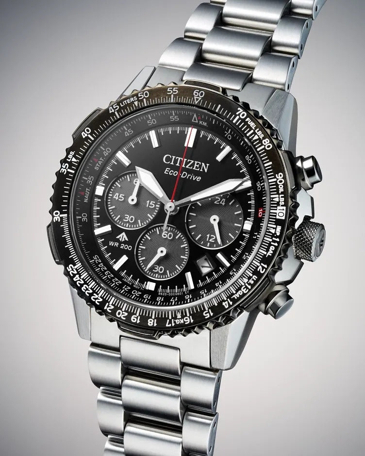 Citizen Promaster Navihawk 40mm Eco-Drive Stainless Steel Watch 