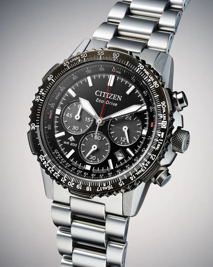 Citizen Promaster Navihawk 40mm Eco-Drive Stainless Steel Watch 