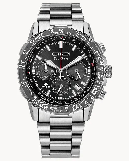 Citizen Promaster Navihawk 40mm Eco-Drive Stainless Steel Watch 
