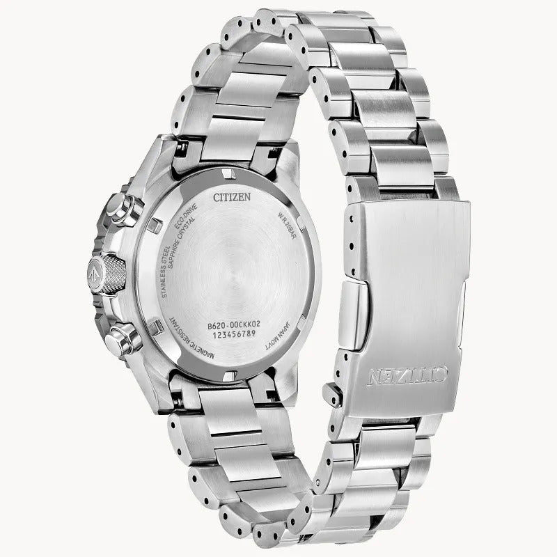 Citizen Promaster Navihawk 40mm Eco-Drive Stainless Steel Watch 