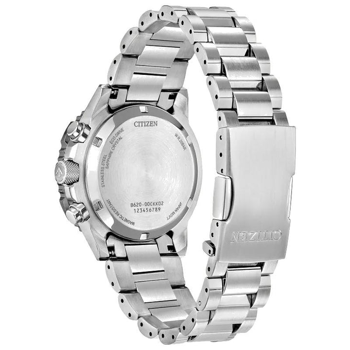 Citizen Promaster Navihawk 40mm Eco-Drive Stainless Steel Watch CA4664-60X
