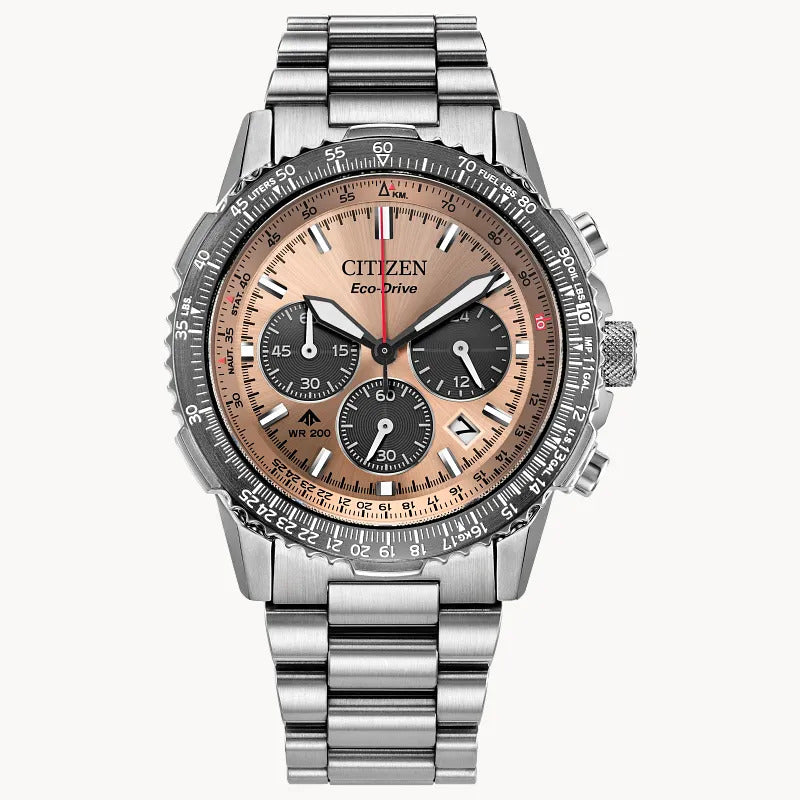Citizen Promaster Navihawk 40mm Eco-Drive Stainless Steel Watch 