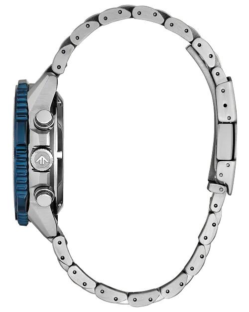 Citizen Promaster Navihawk Blue Angels Limited Edition 40mm Eco-Drive Chronograph Watch 