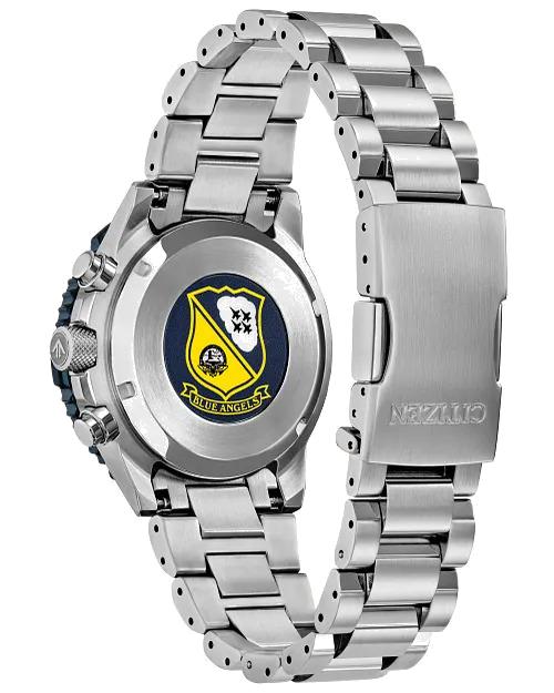Citizen Promaster Navihawk Blue Angels Limited Edition 40mm Eco-Drive Chronograph Watch 