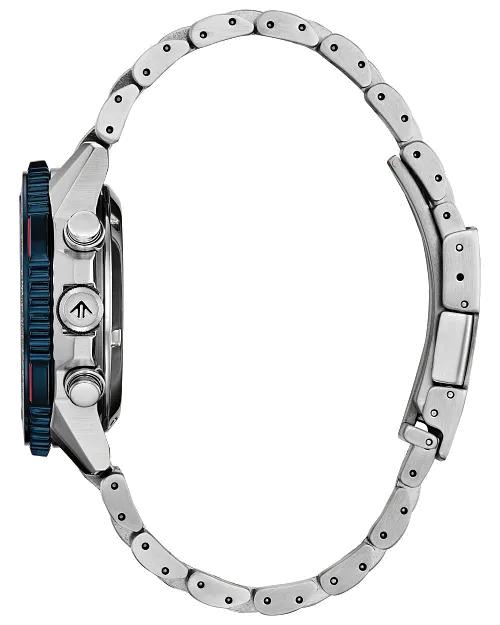 Citizen Promaster Navihawk Snowbirds 40mm Eco-Drive Chronograph Watch 