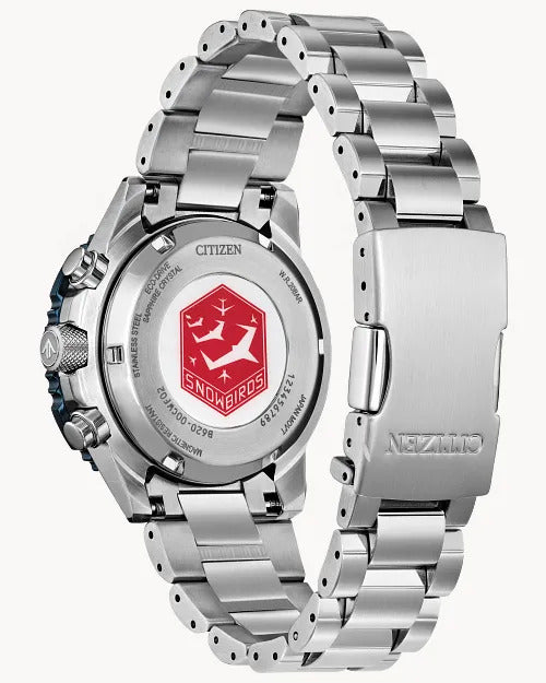 Citizen Promaster Navihawk Snowbirds 40mm Eco-Drive Chronograph Watch 