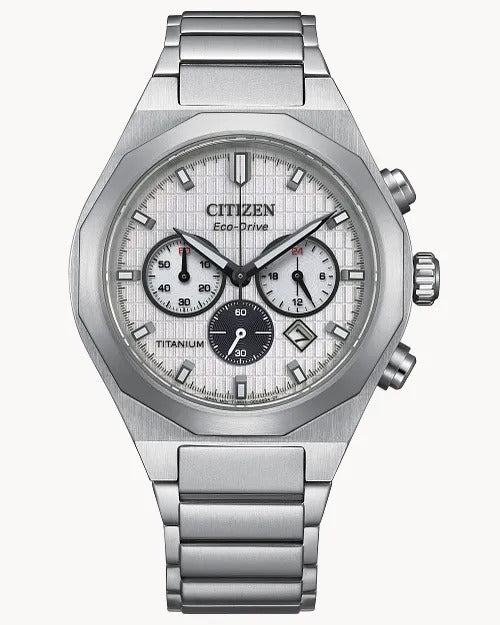 Citizen Zenshin Senkei 41mm Eco-Drive Super Titanium Watch 