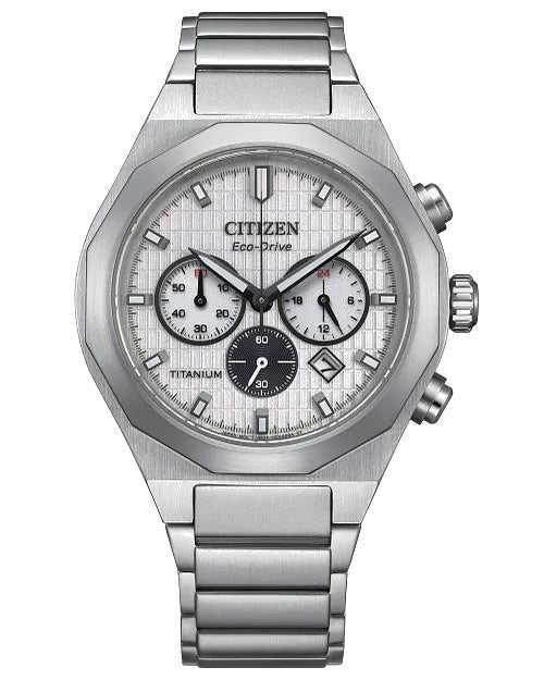 Citizen Zenshin Senkei 41mm Eco-Drive Super Titanium Watch 