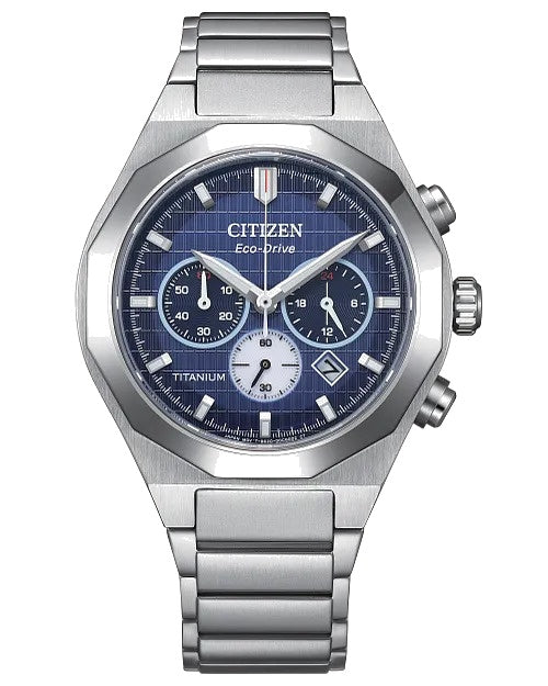 Citizen Zenshin Senkei 41mm Eco-Drive Super Titanium Watch 