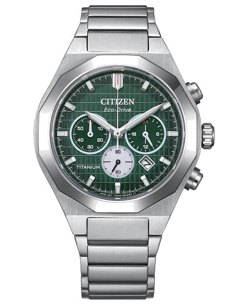 Citizen Zenshin Senkei 41mm Eco-Drive Super Titanium Watch 