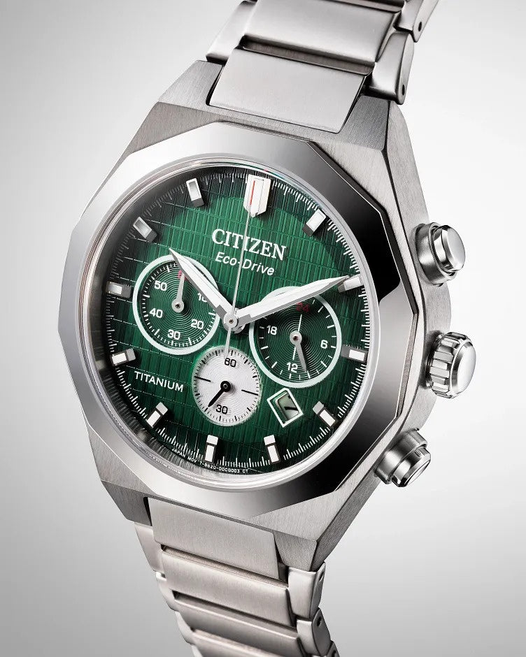 Citizen Zenshin Senkei 41mm Eco-Drive Super Titanium Watch 
