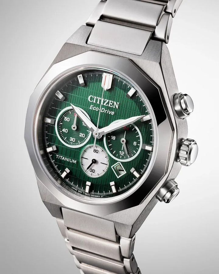 Citizen Zenshin Senkei 41mm Eco-Drive Super Titanium Watch 