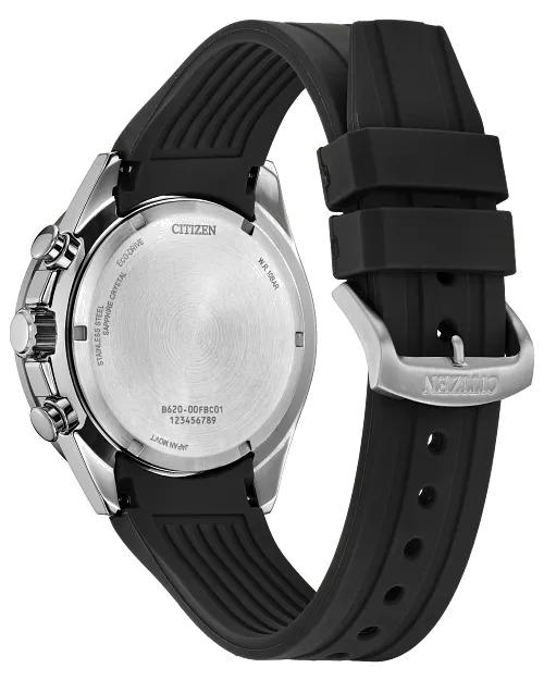 Citizen Endeavor Chrono 44mm Eco-Drive Stainless Steel Watch CA4730-0 CA4730-08E