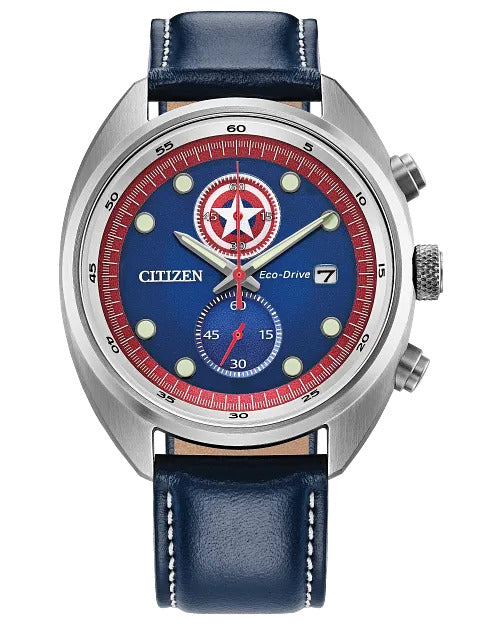 Citizen Captain America 85Th Anniversary 41mm Eco-Drive Stainless Stee