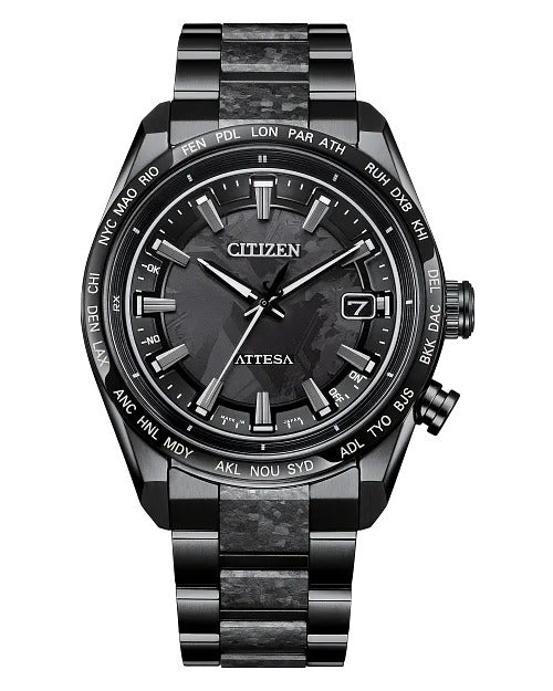 Citizen Attesa 40.6mm Eco-Drive Super Titanium Watch 