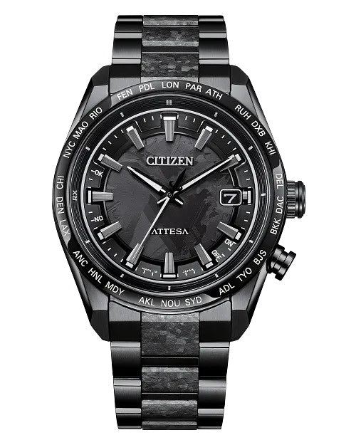 Citizen Attesa 40.6mm Eco-Drive Super Titanium Watch 