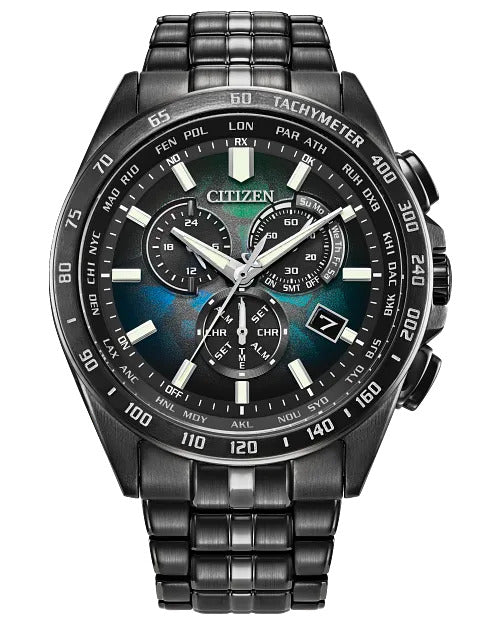 Citizen Perpetual Chrono A-T 43mm Eco-Drive Stainless Steel Watch 
