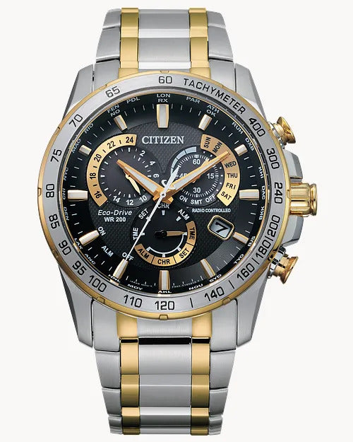 Citizen Perpetual Chrono A-T 42mm Eco-Drive Stainless Steel Watch 