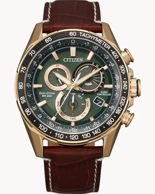 Citizen PCAT Radio Controlled 43MM Eco-Drive Watch 