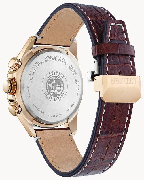 Citizen PCAT Radio Controlled 43MM Eco-Drive Watch 